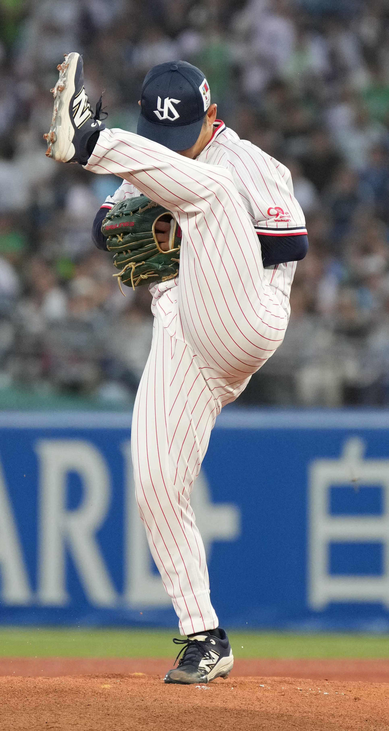 ヤクルト対DeNA　ヤクルト先発の小川（撮影・小沢裕）