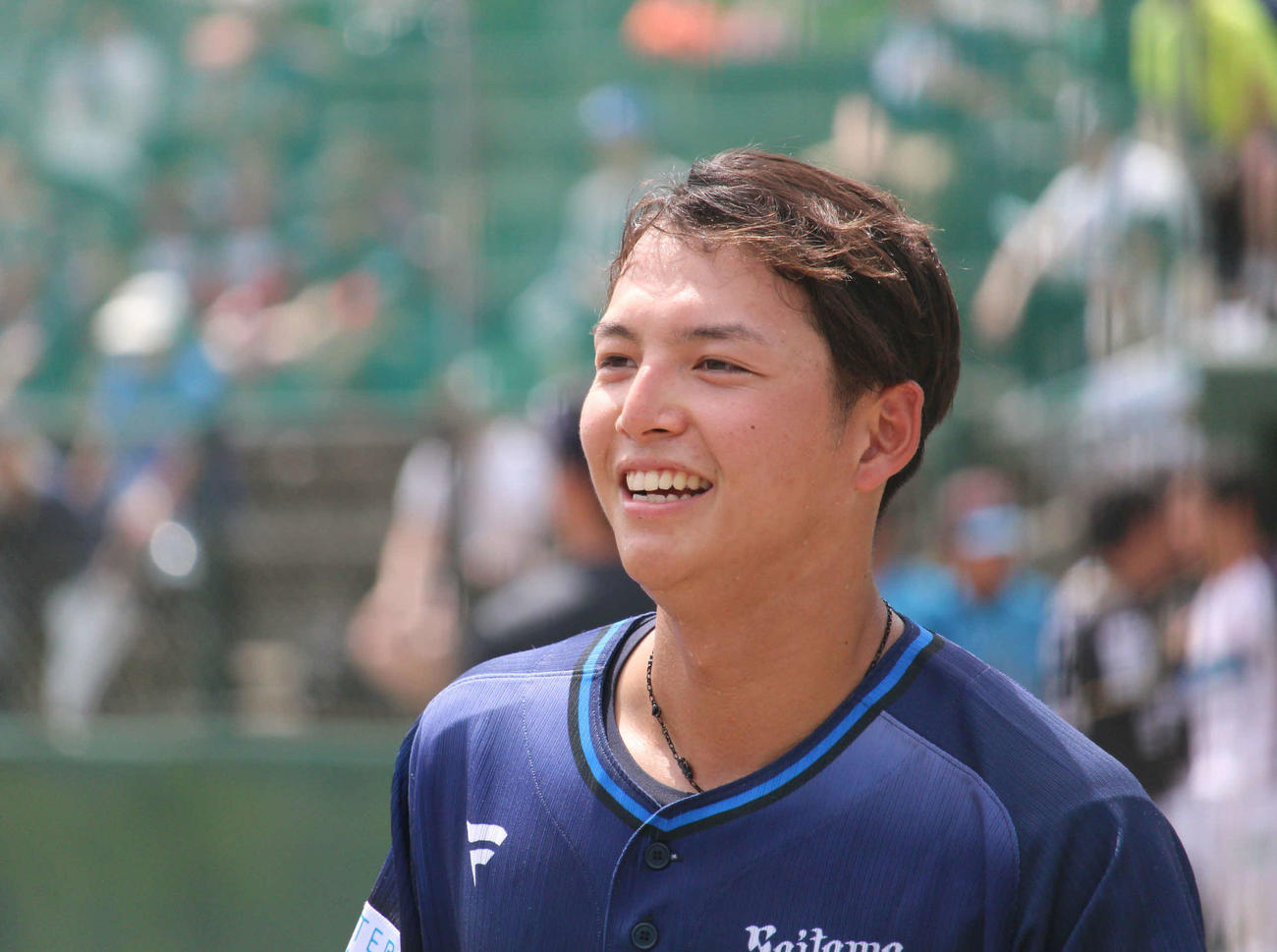 西武3軍夏合宿に参加した金子（撮影・金子真仁）