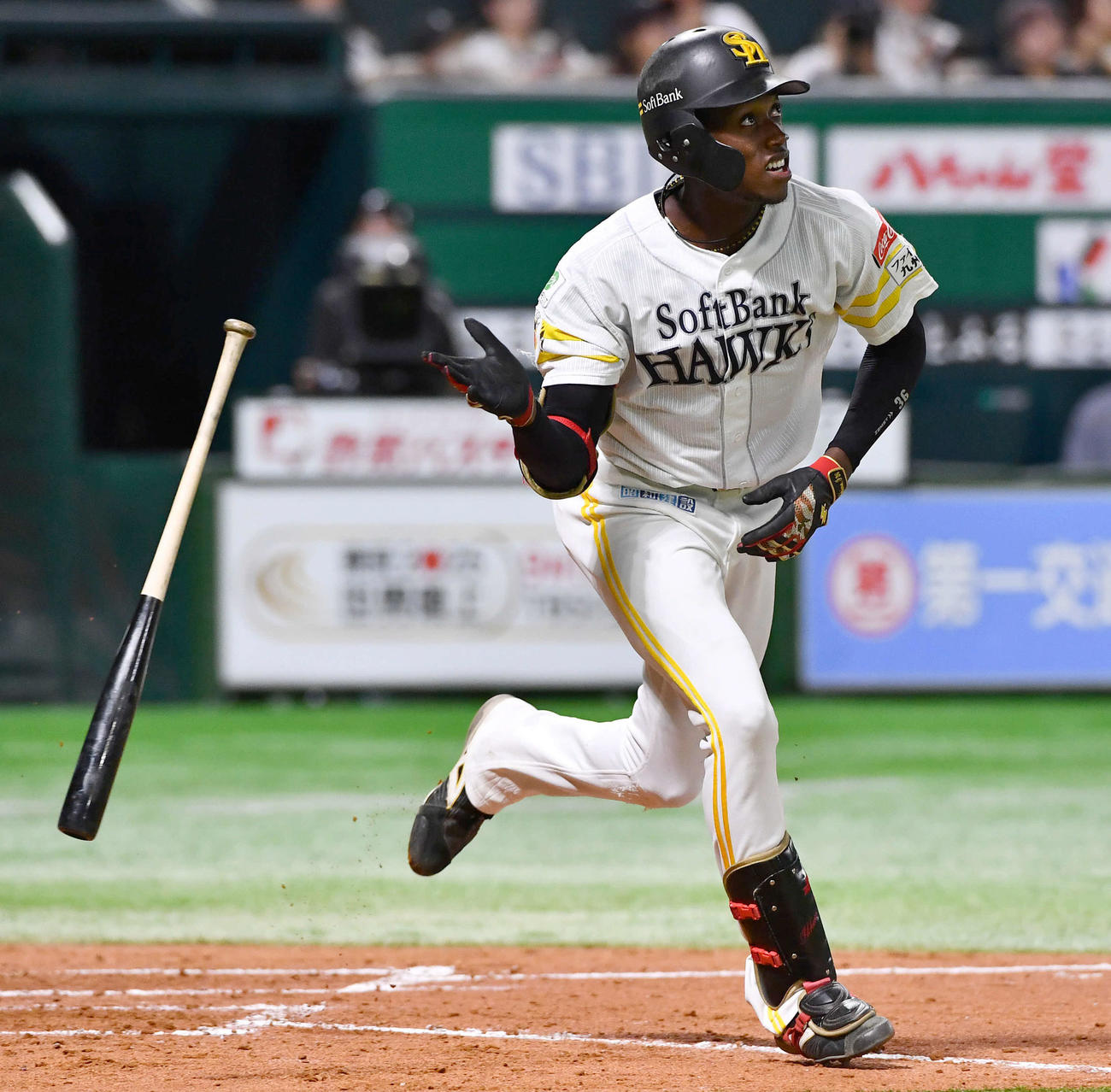 ソフトバンクのイヒネ・イツア（2025年7月撮影）