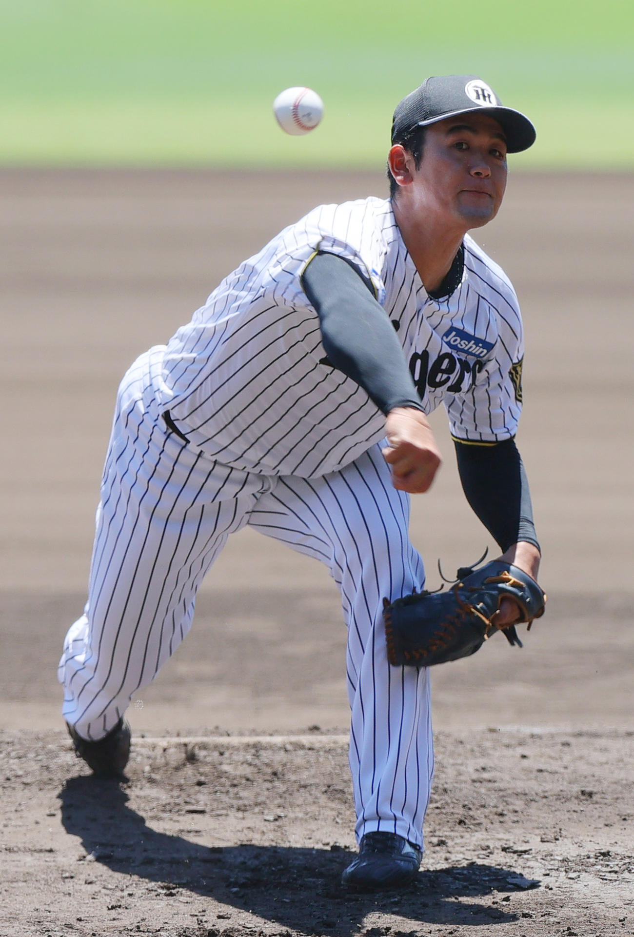 阪神岡留英貴（2025年7月25日撮影）