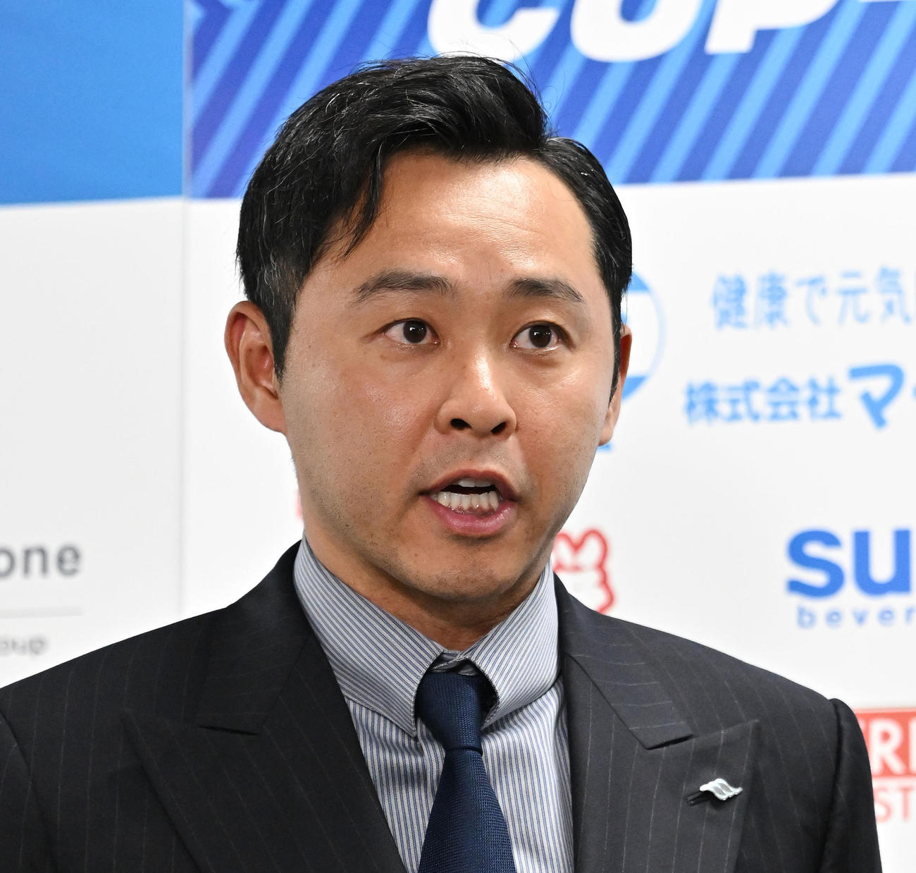 北島康介氏（2025年1月26日撮影）