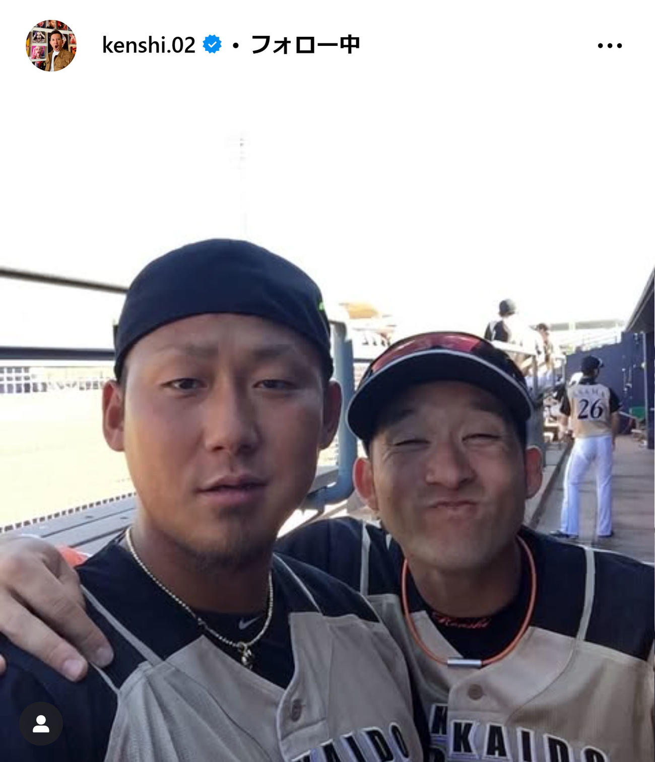 杉谷拳士氏のインスタグラムから