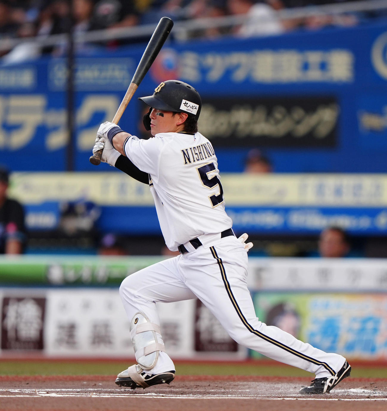 オリックス西野真弘（2025年7月19日撮影）