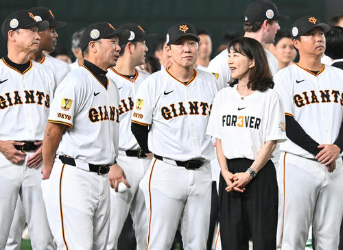 巨人】松井秀喜氏「久しぶりにびびりました」天国の長嶋さんにボール