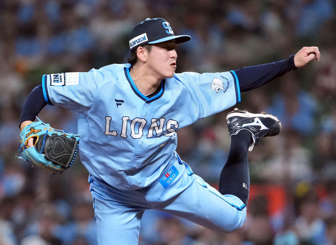 9日楽天戦で9勝目を挙げた隅田知一郎