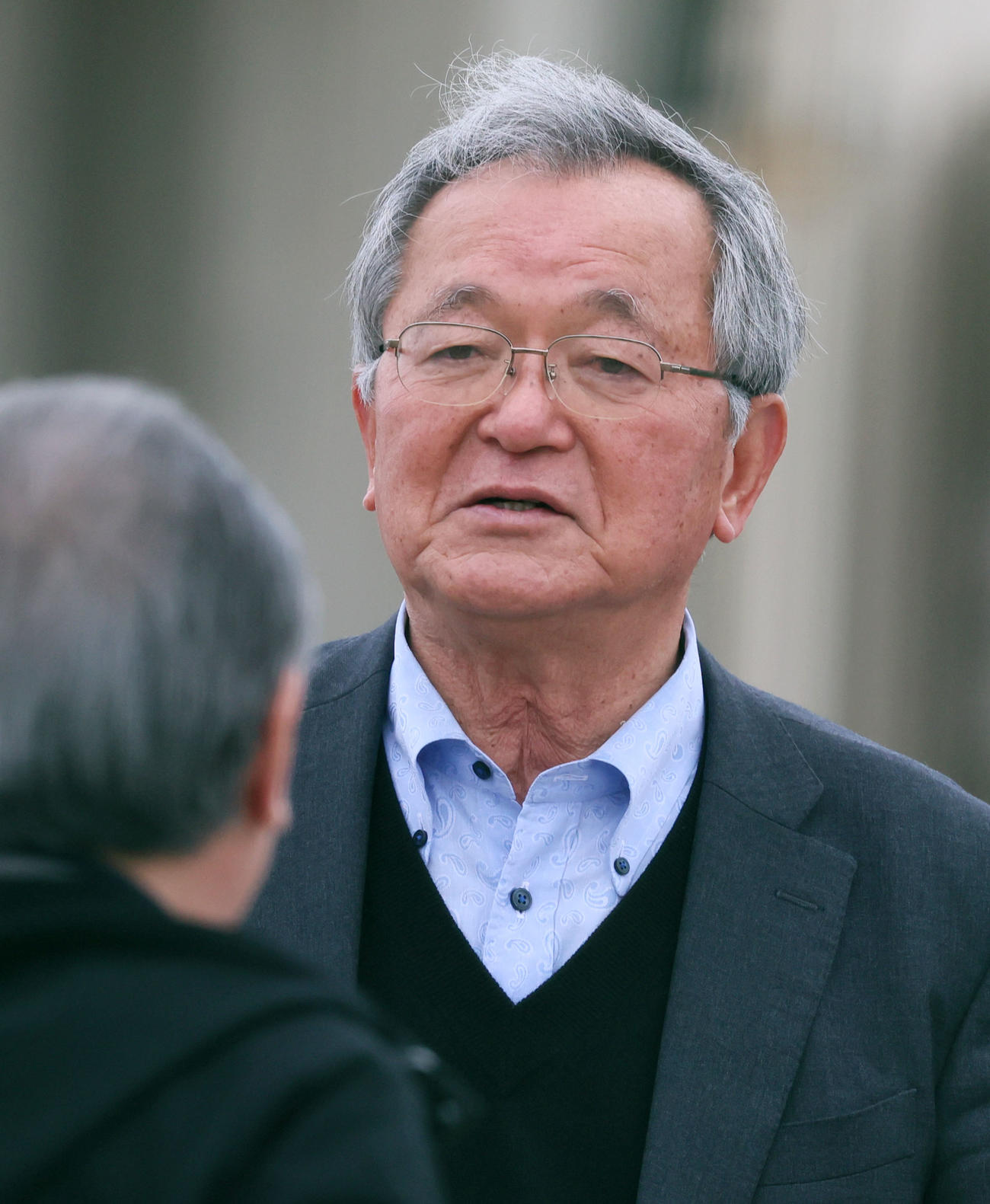 池之上格氏（2025年2月7日撮影）