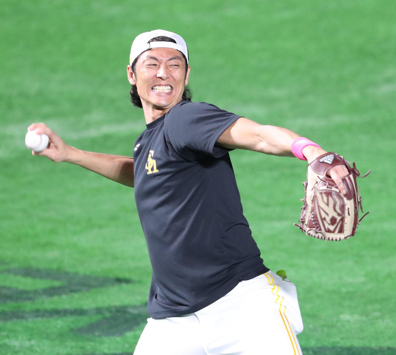 元ソフトバンク・エース斉藤和巳氏（2023年8月30日撮影）