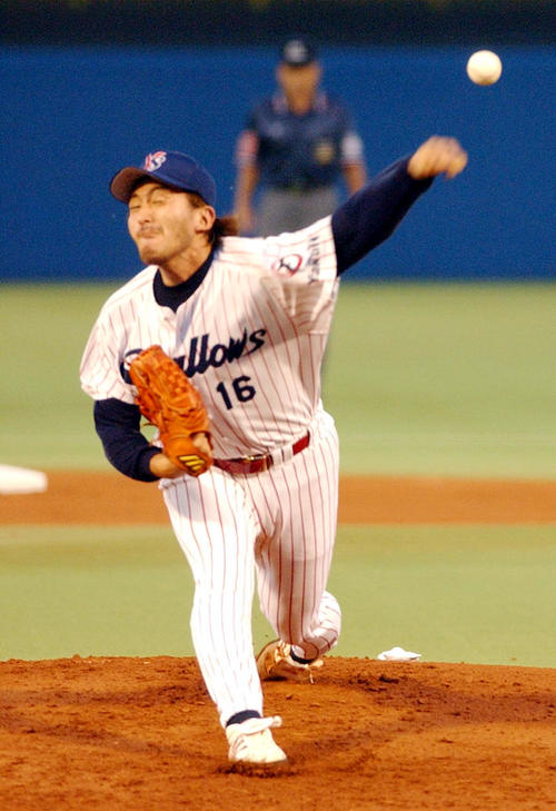 Swallows 石井一久ユニフォーム 16 東京ヤクルトスワローズ 16 石井一久 ユニフォーム 2002年 【公式通販】