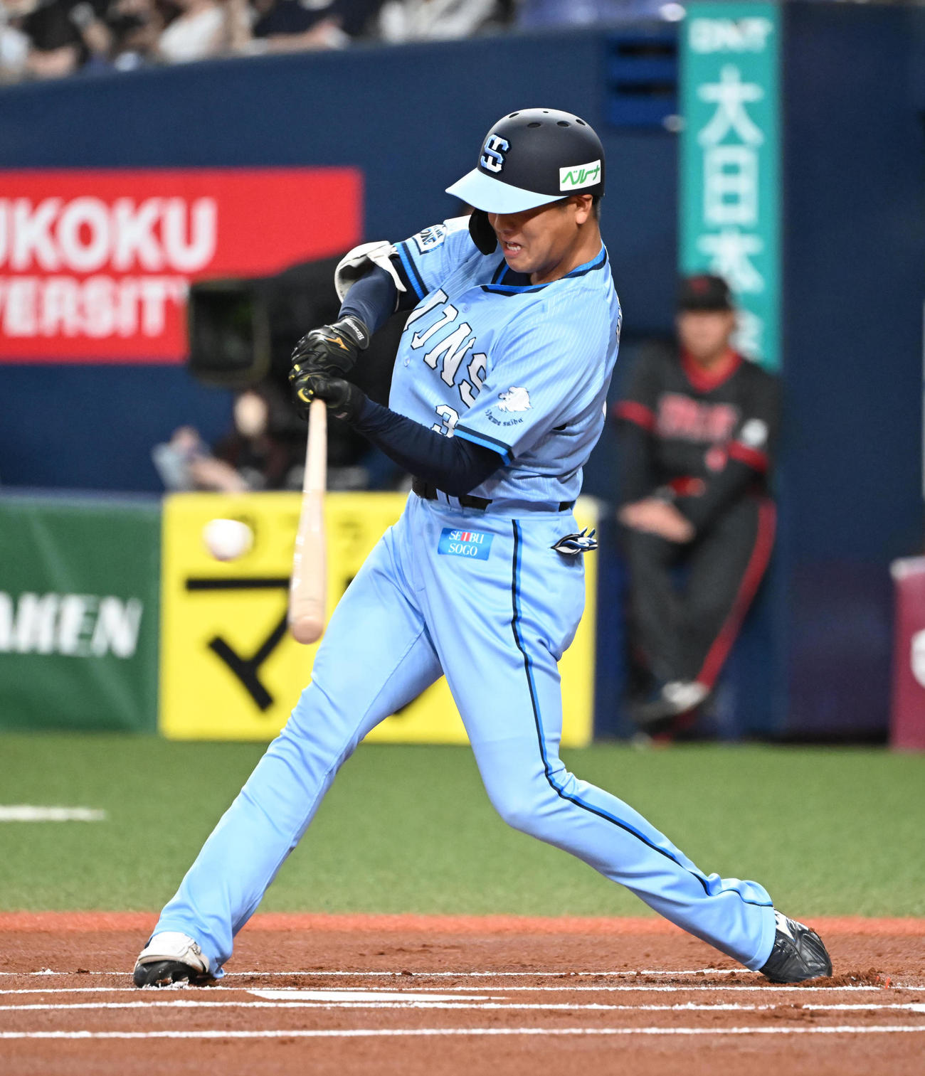 西武平沼翔太（2025年8月17日撮影）
