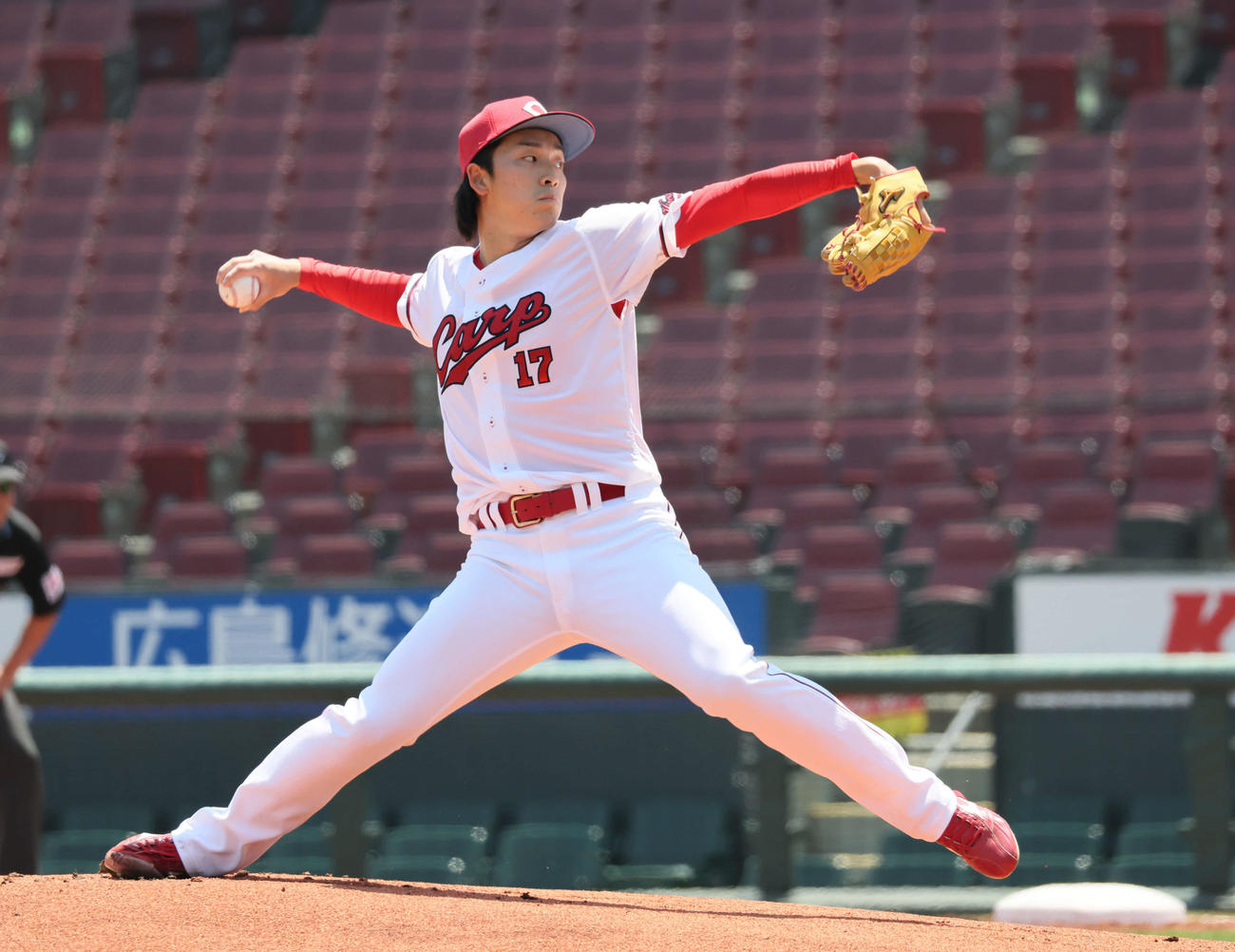 広島常広羽也斗（2025年4月26日撮影）