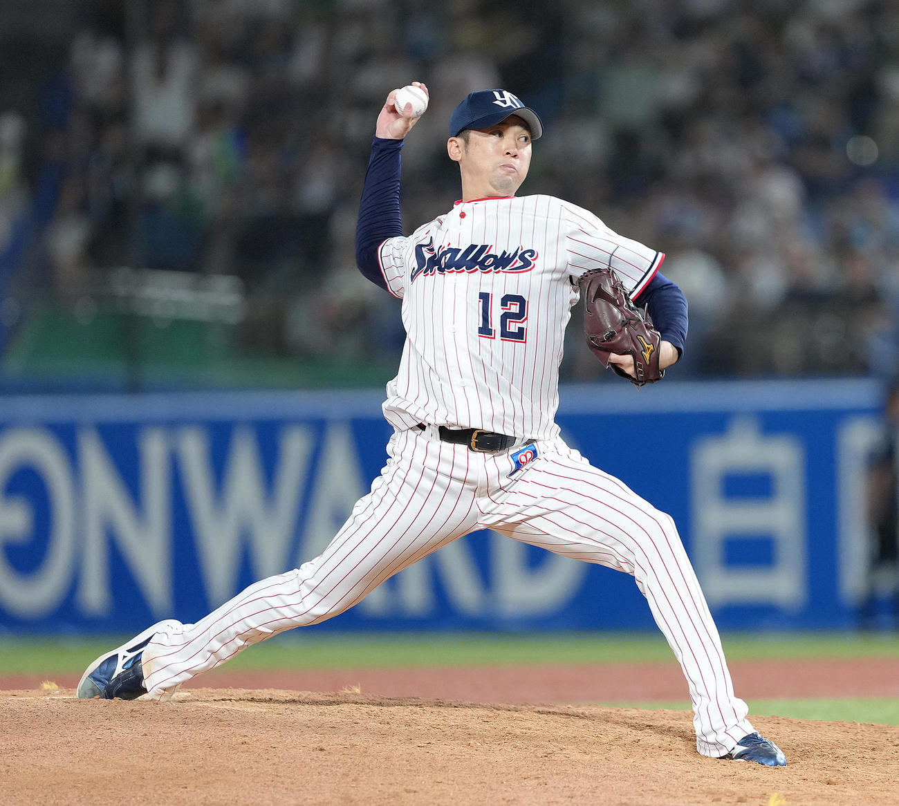 ヤクルト石山泰稚（2025年7月撮影）
