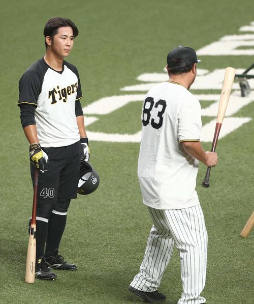 阪神】井坪陽生がプロ初スタメン 今季全試合「1番中堅」近本光司が