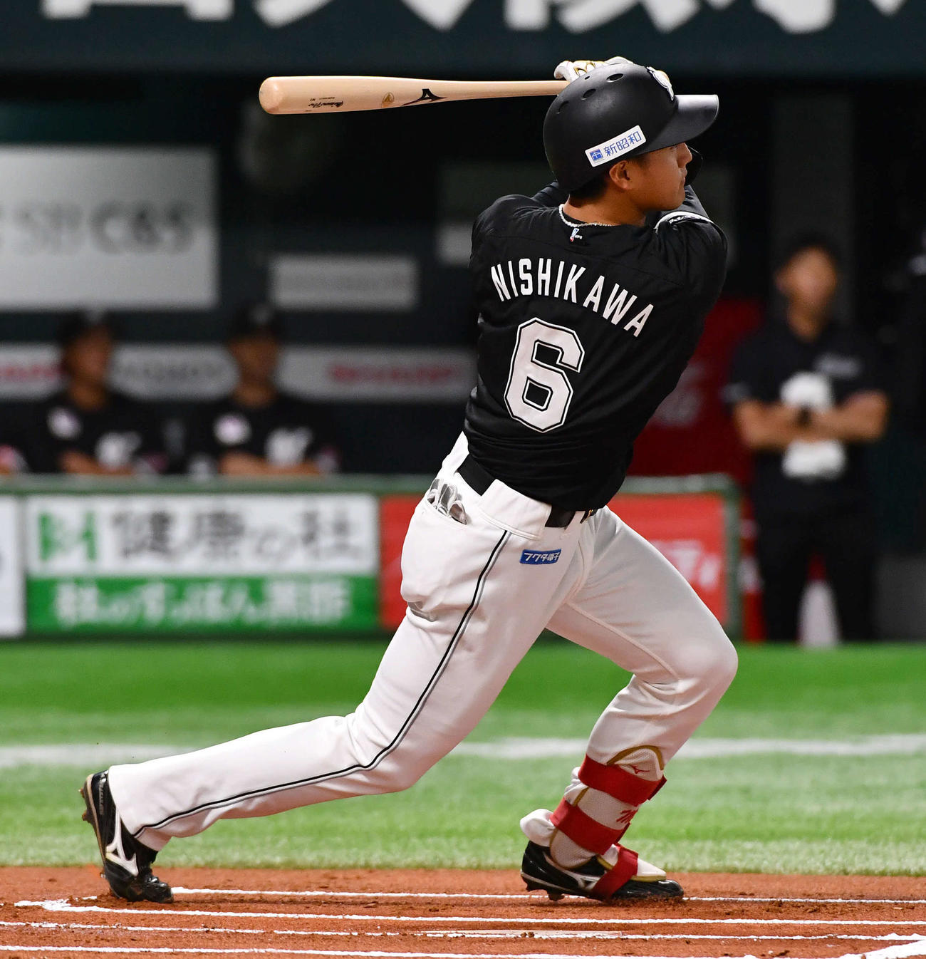 ロッテ西川史礁（2025年8月16日撮影）
