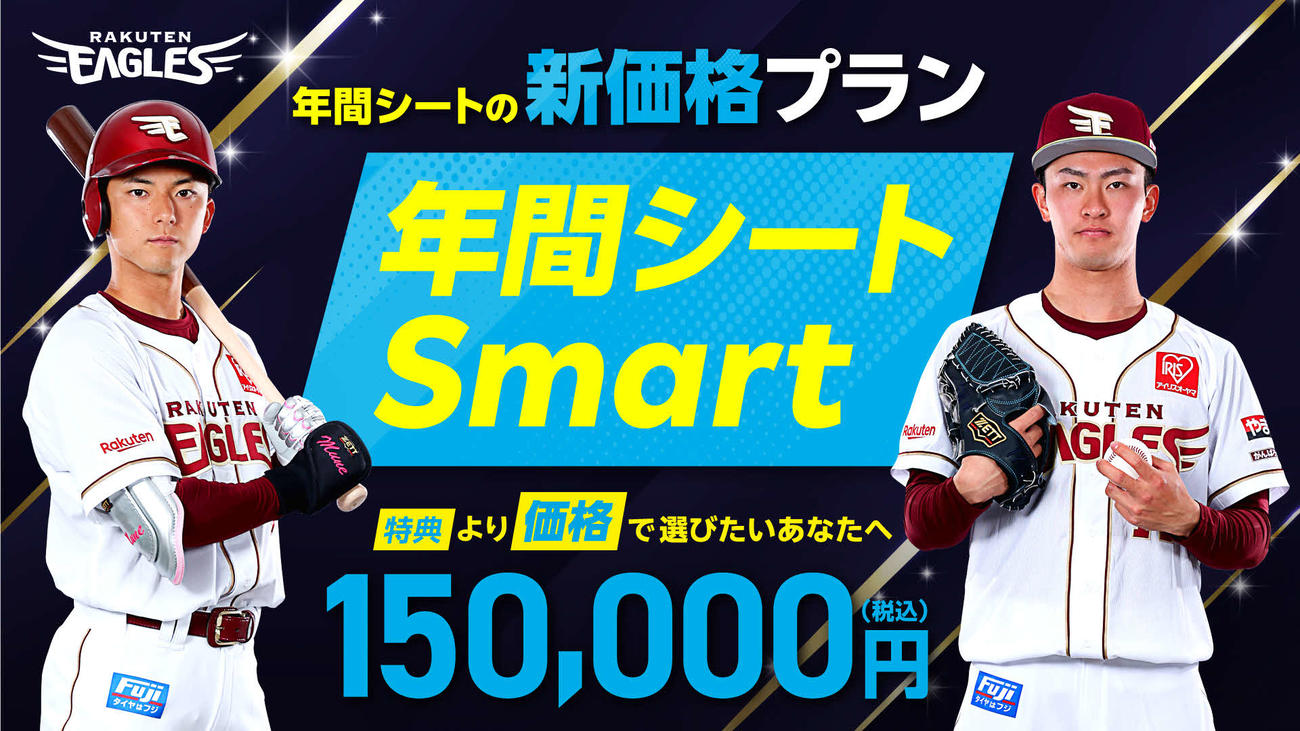 新プラン「年間シートSmart」