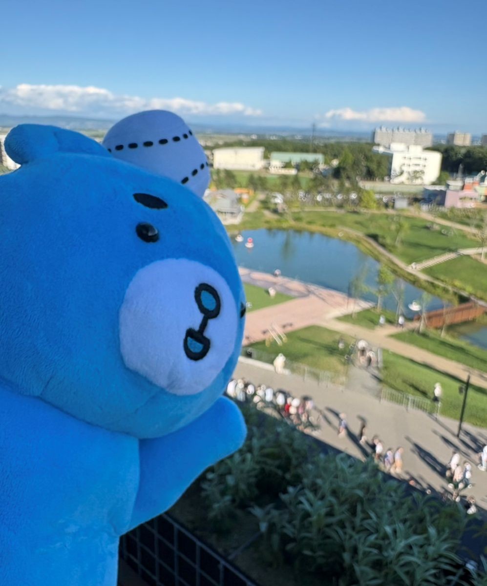 Fビレッジの池が気になるえふたん