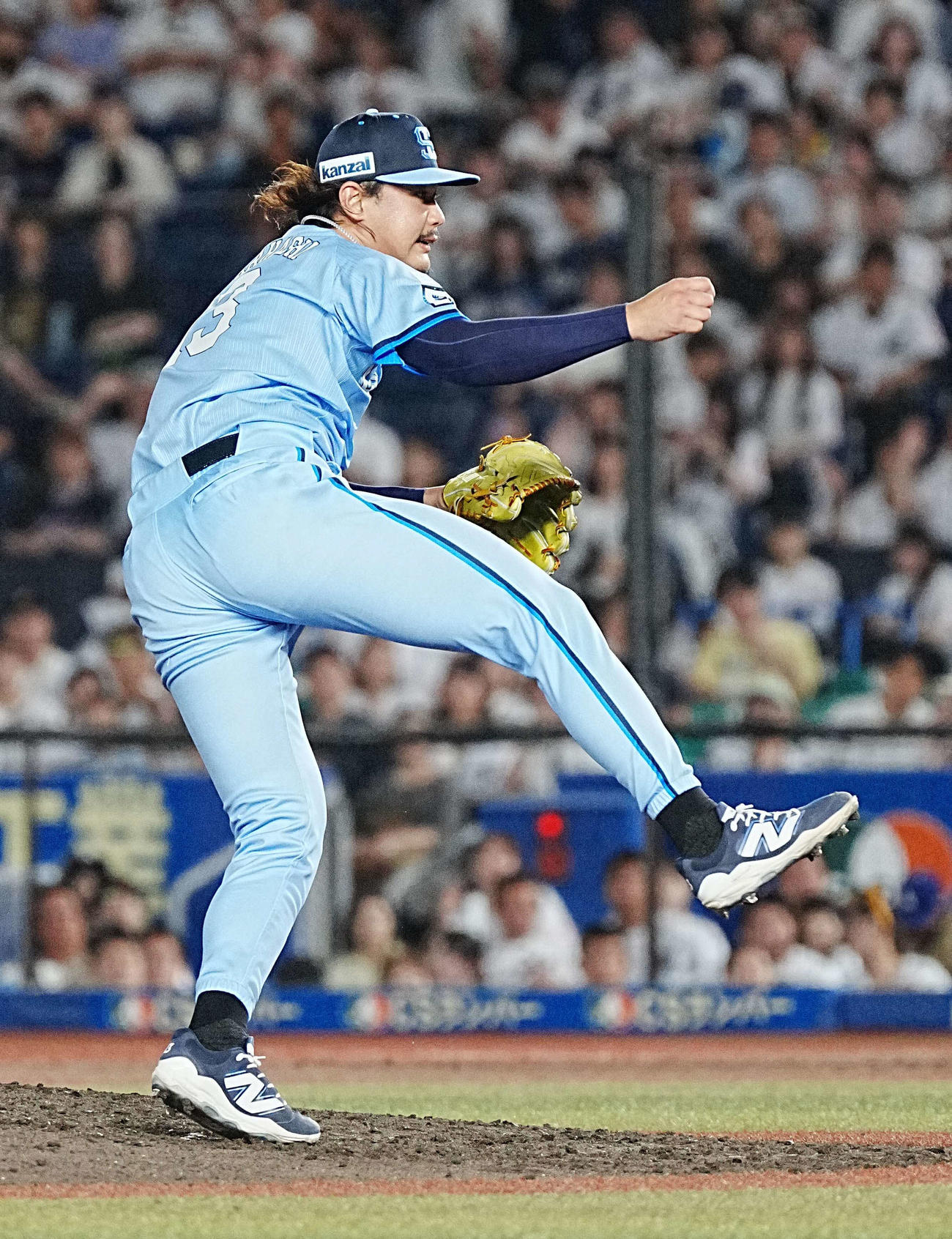 ロッテ対西武　西武先発の高橋（撮影・小沢裕）