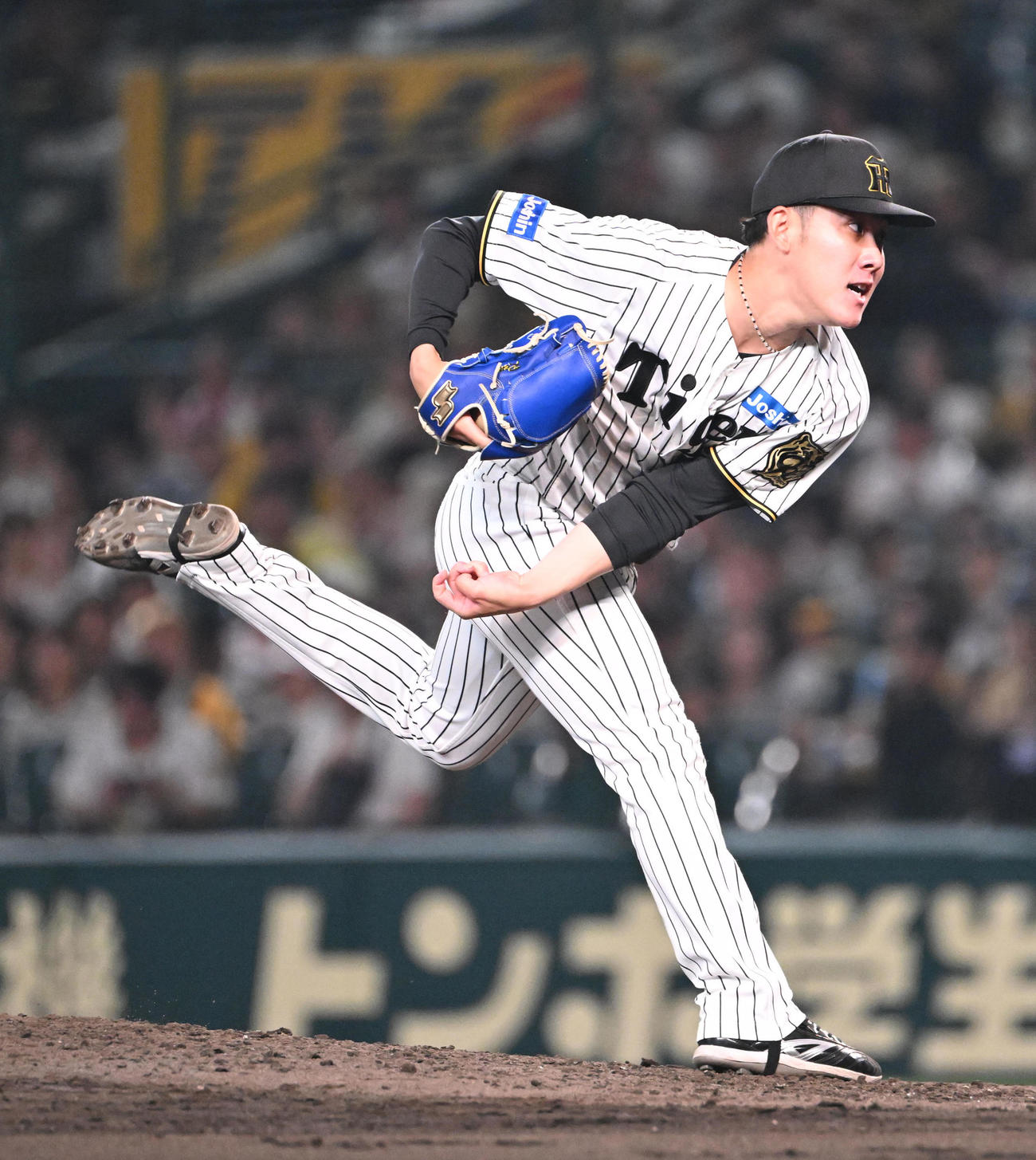 阪神富田蓮（2025年6月18日撮影）