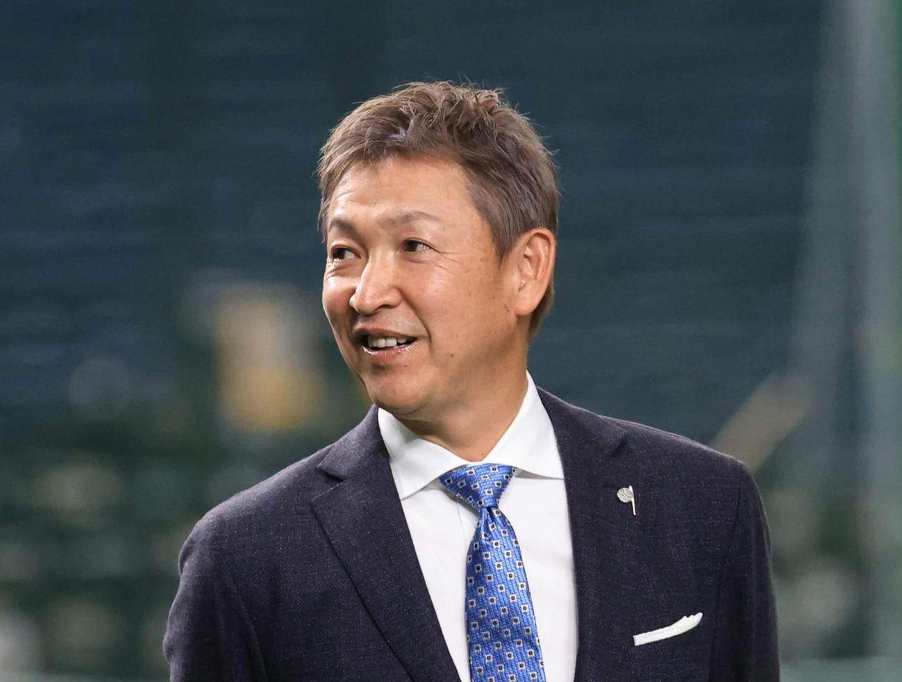 立浪和義氏（2025年4月撮影）