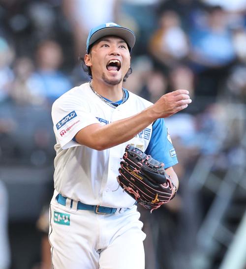 日本ハム】伊藤大海「愉しいゲームだった」勝利呼ぶ9回11K無失点 中指