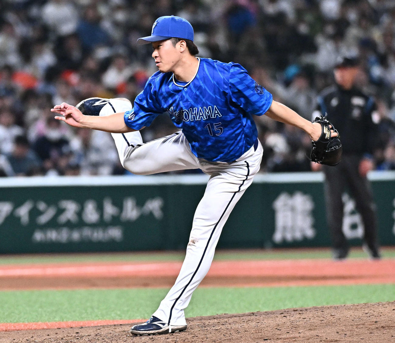 DeNA徳山壮磨（2025年3月撮影）