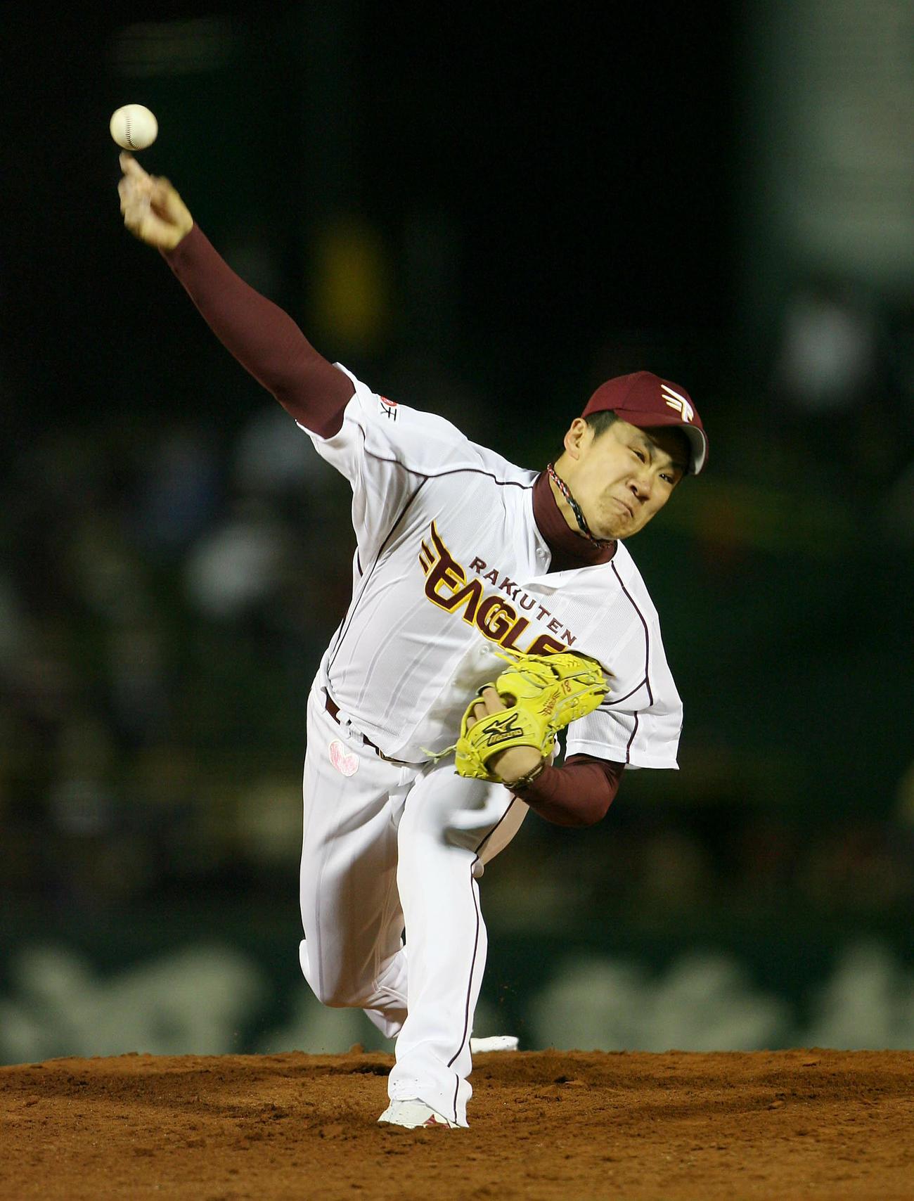 田中将大プロ初勝利（07年4月18日撮影）