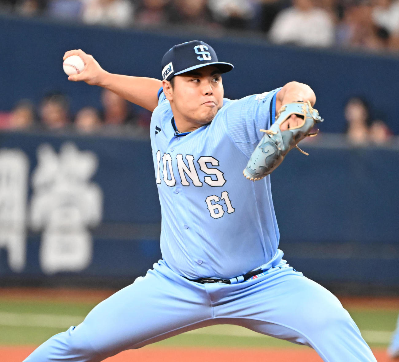 西武平良海馬（2025年8月17日撮影）