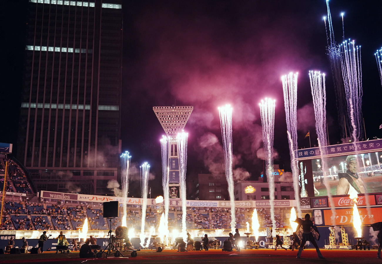 DeNA対阪神　盛り上がる「横浜漢祭」最終日（撮影・たえ見朱実）