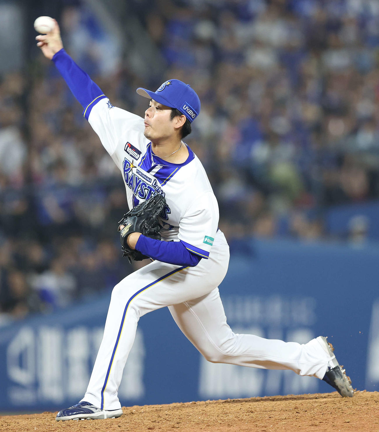 DeNA宮城滝太（2025年8月29日撮影）