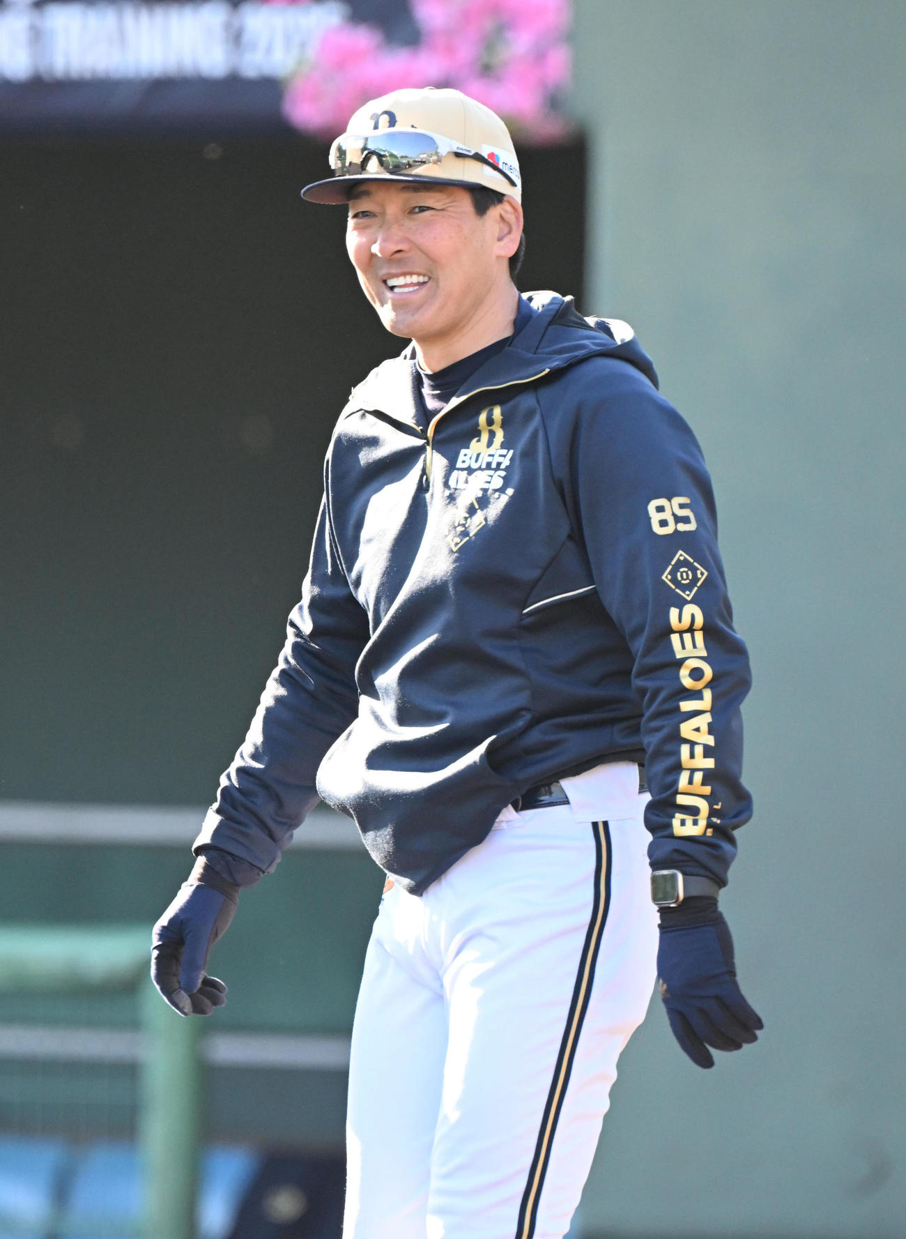 オリックス高橋信二コーチ（2025年2月20日撮影）