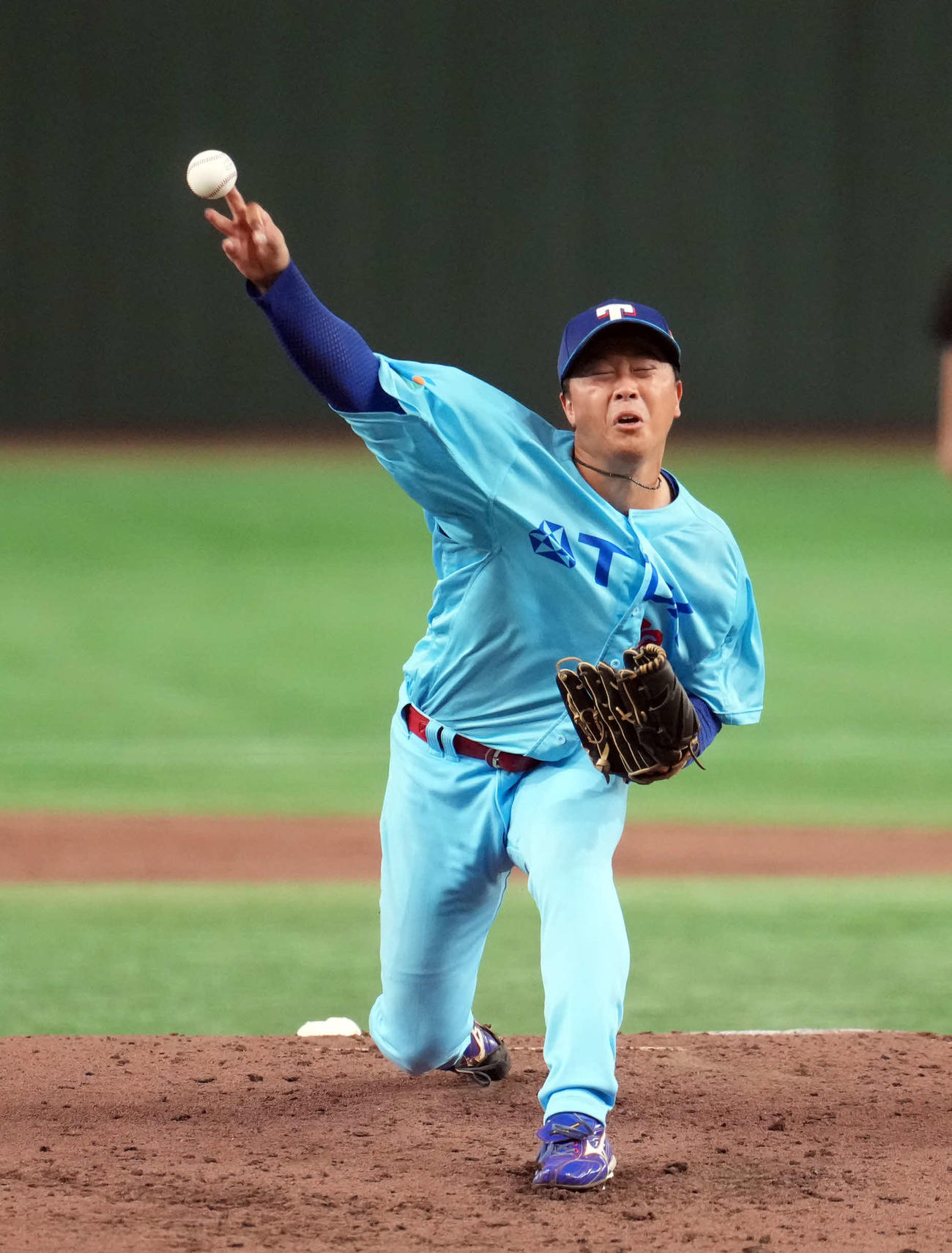 TDK対鷺宮製作所　先発のTDK・小島（撮影・小島史椰）