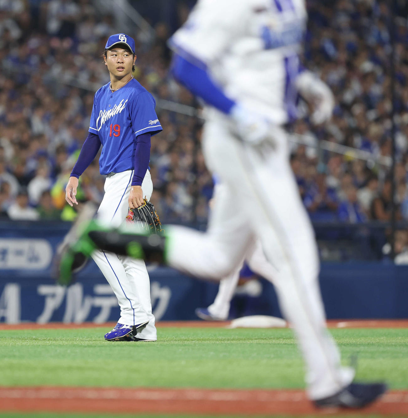 DeNA対中日　2回裏を抑える高橋宏（撮影・河田真司）