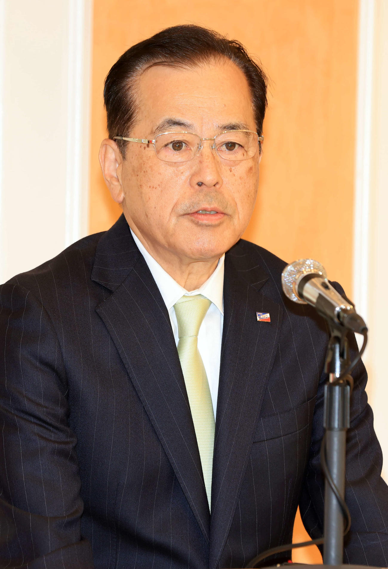 林田哲哉球団社長（2023年3月）