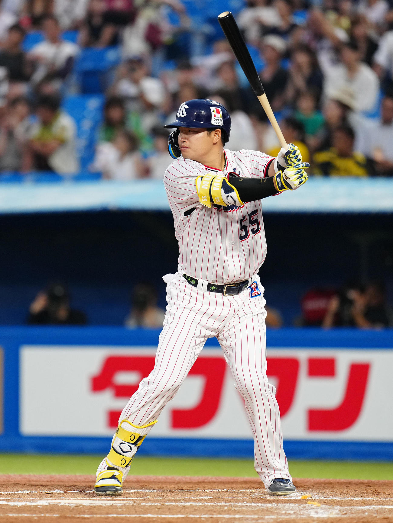 ヤクルト村上宗隆（2025年8月22日撮影）