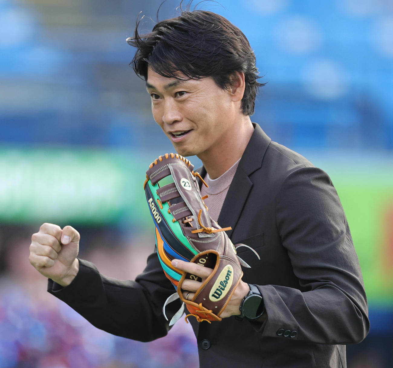 ヤクルト青木宣親氏（25年7月撮影）