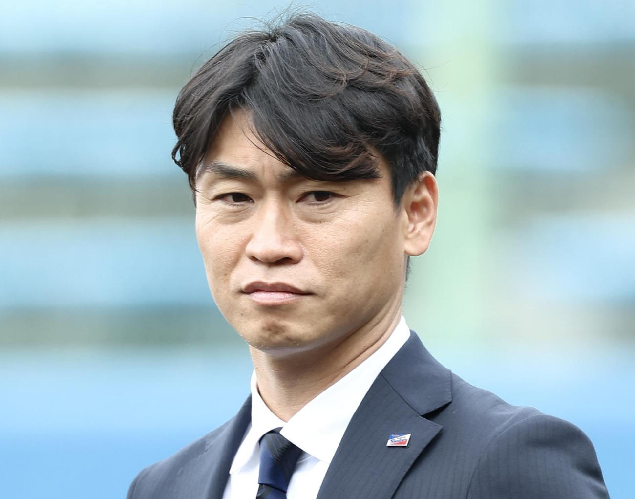 ヤクルト青木GM特別補佐（2025年1月31日撮影）