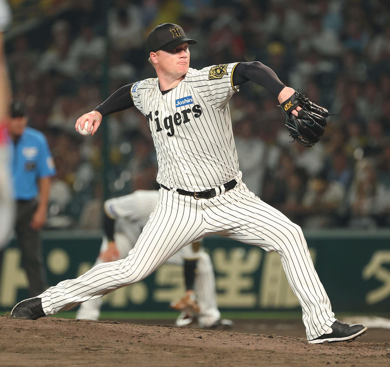 阪神ニック・ネルソン（2025年8月29日撮影）