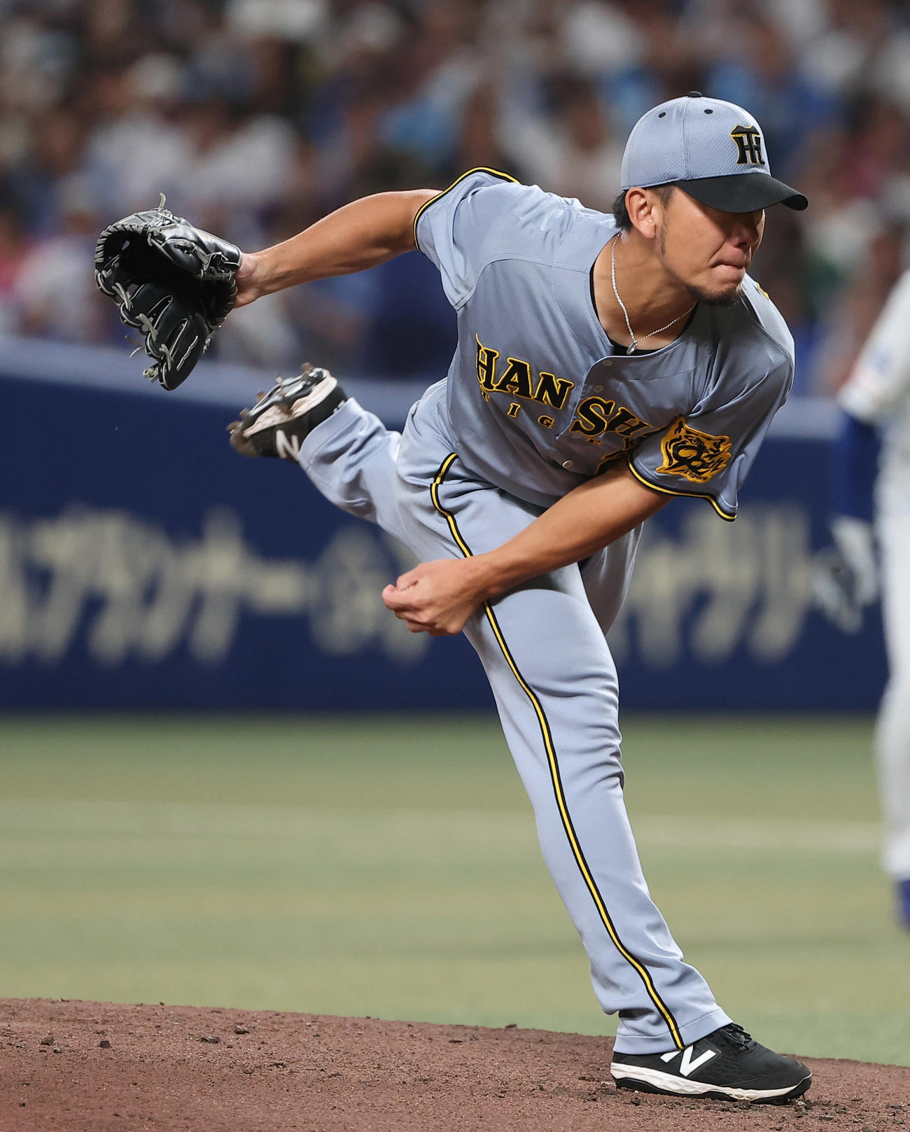 中日対阪神　阪神先発の伊藤将（撮影・上田博志）
