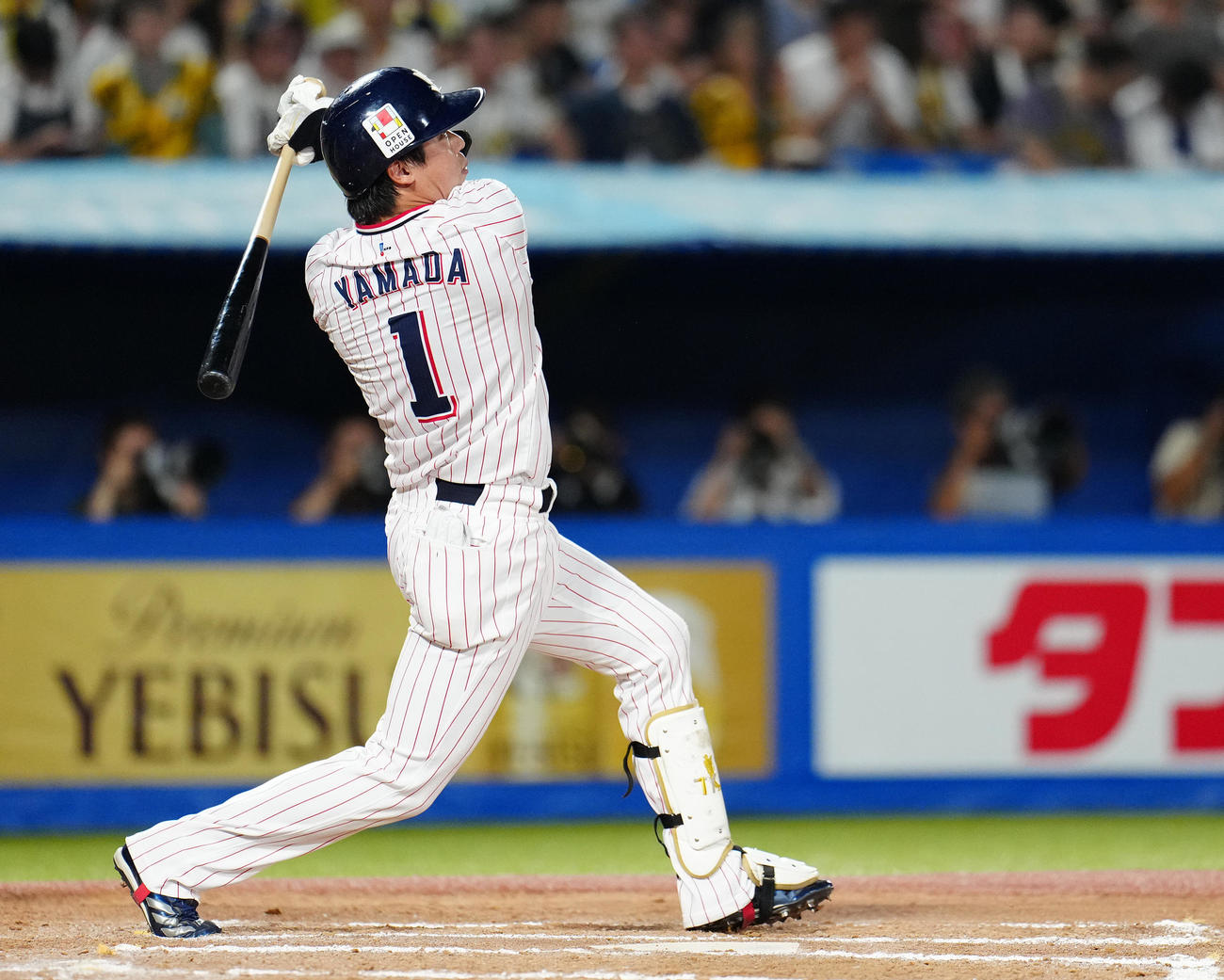 ヤクルト山田哲人（2025年8月撮影）