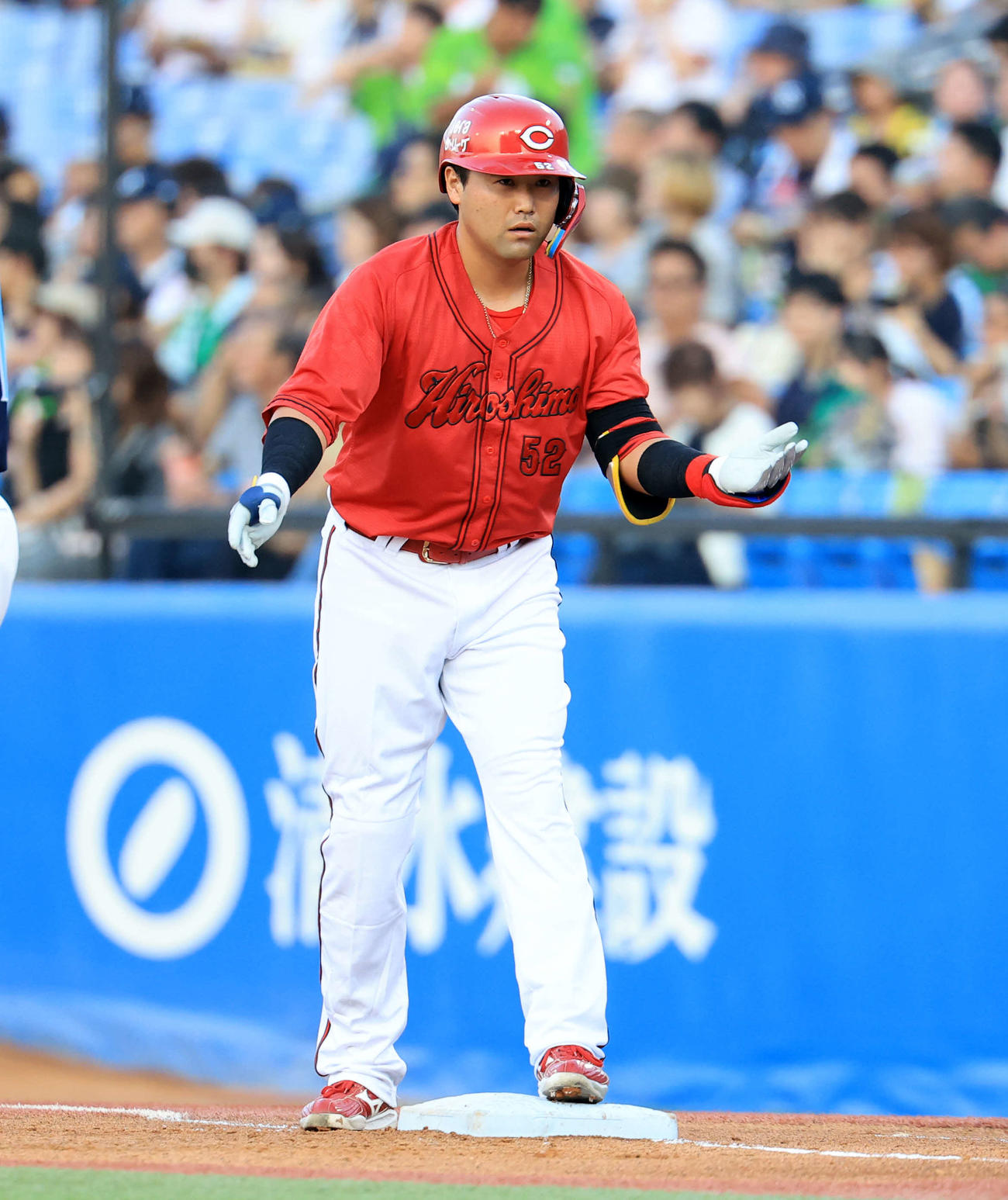 広島末包昇大（2025年8月31日撮影）