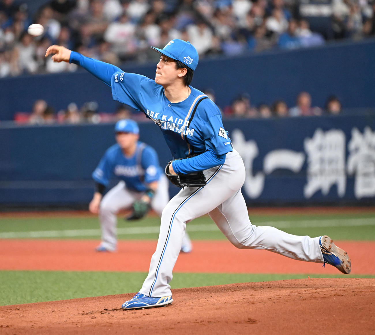 オリックス対日本ハム　先発する日本ハム北山（撮影・和賀正仁）