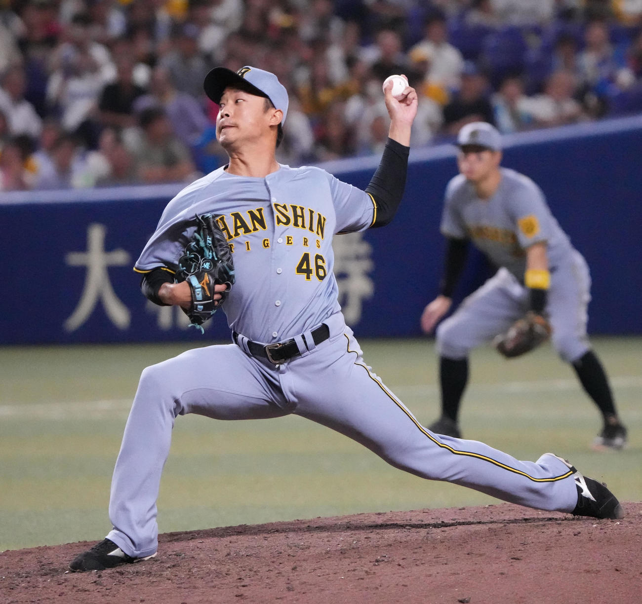 阪神島本浩也（2025年9月4日撮影）