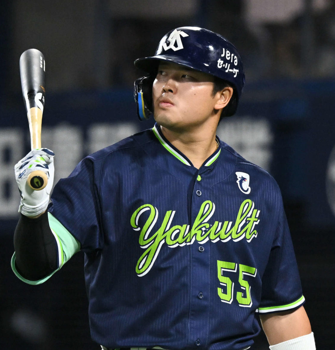 村上宗隆＝2025年9月5日