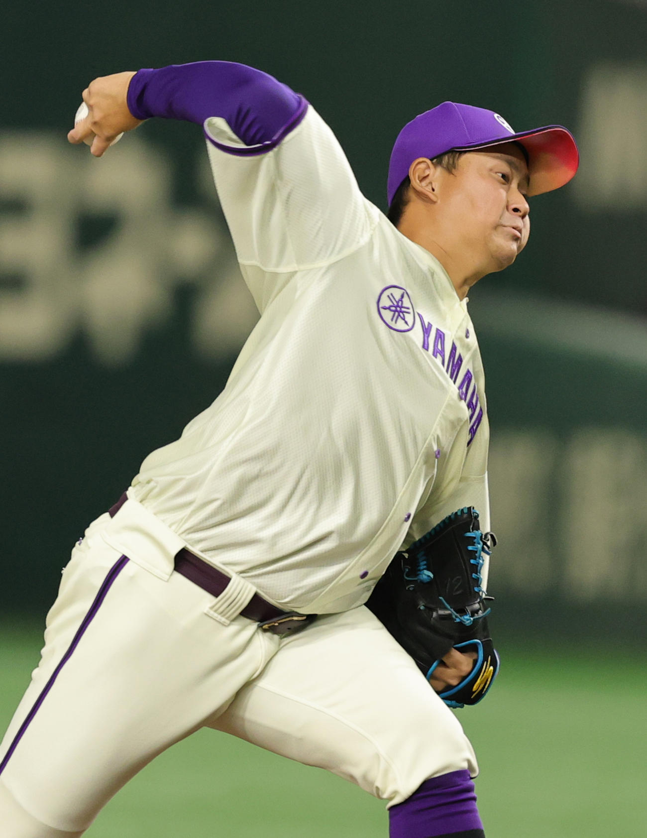 王子対ヤマハ　ヤマハ先発の吉田（撮影・野上伸悟）