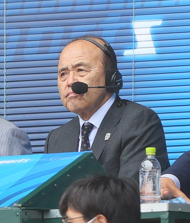 阪神岡田オーナー付顧問（2025年5月10日撮影）