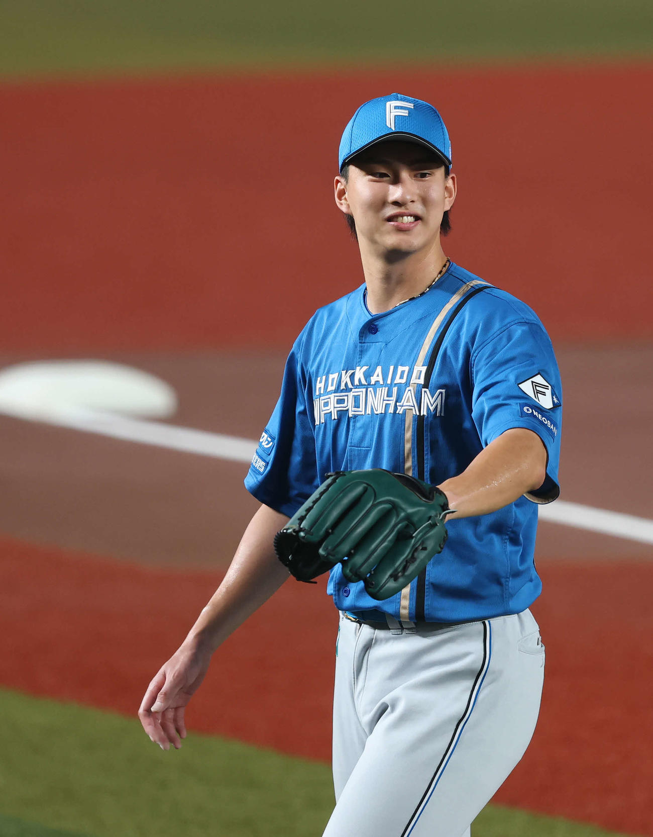 日本ハム達孝太（2025年9月4日撮影）