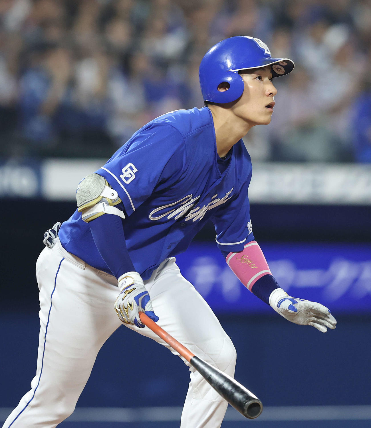 中日上林誠知（撮影・河田真司）