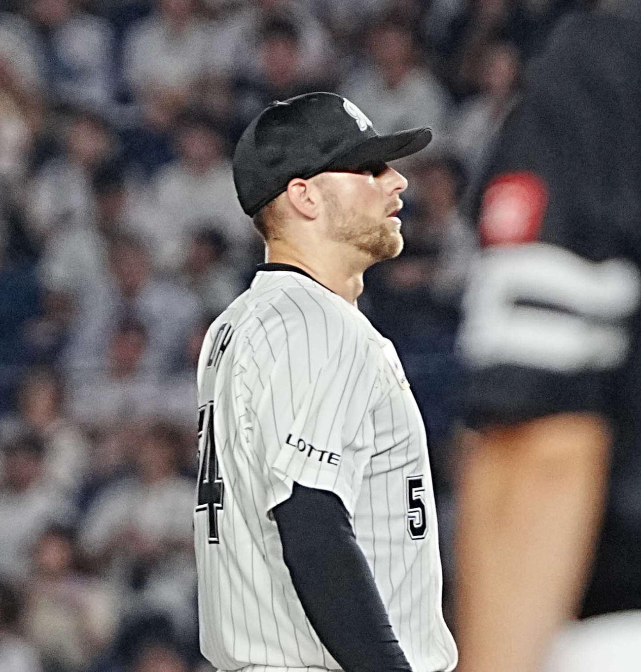 8月29日ソフトバンク戦で8敗目を喫したボス