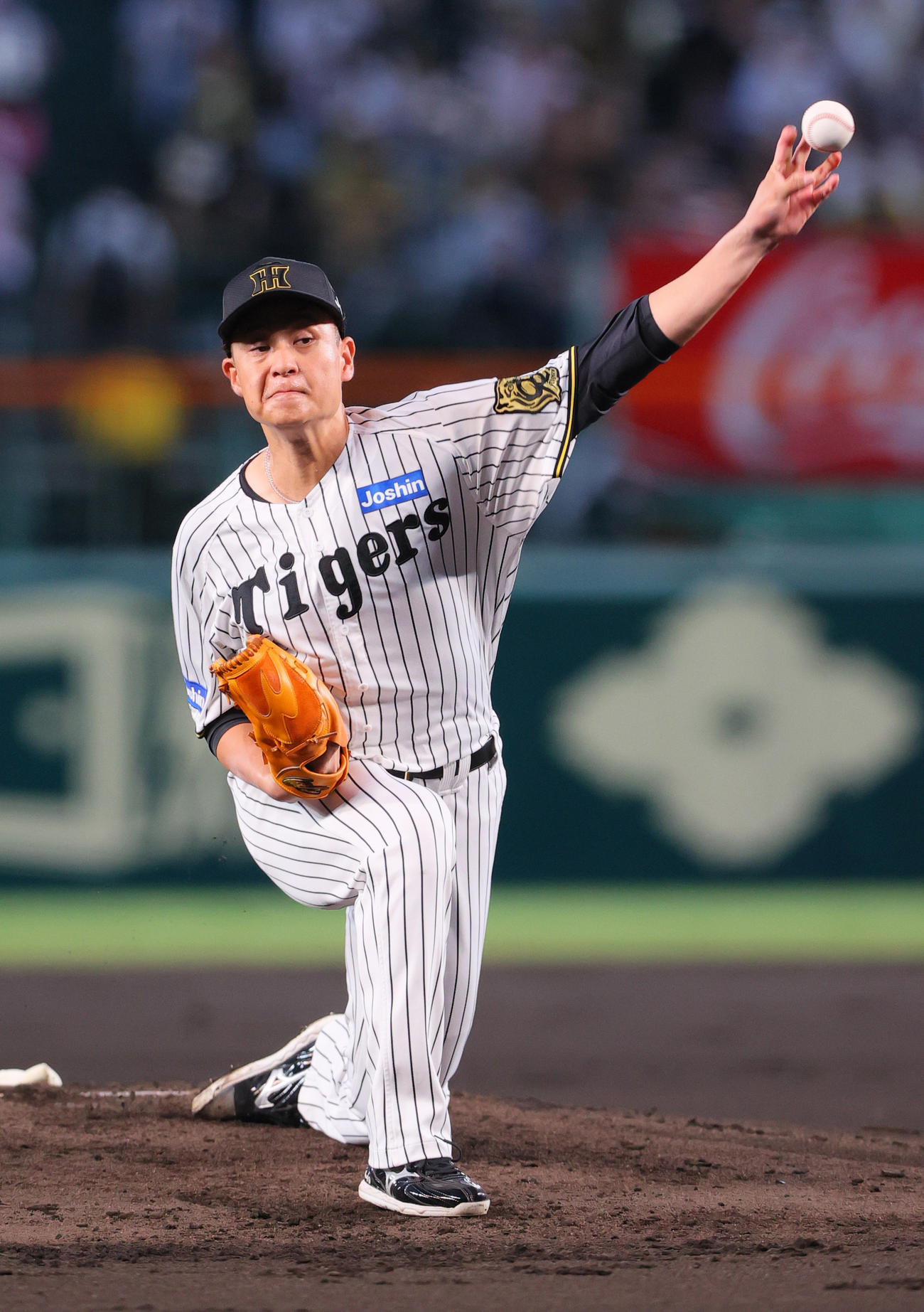 阪神対DeNA　阪神先発の大竹（撮影・上山淳一）