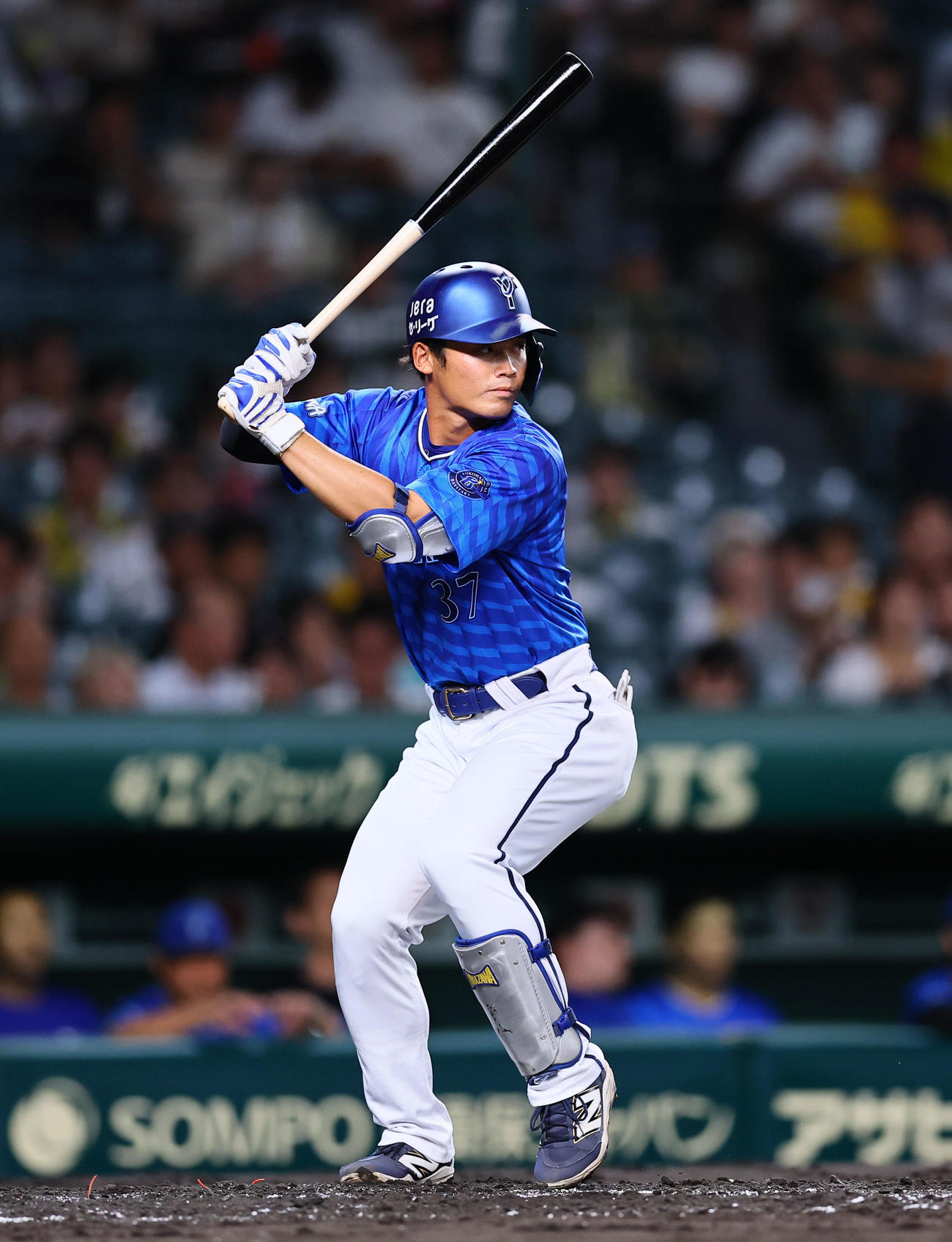 阪神対DeNA　打撃フォームDeNA加藤撮影・藤尾明華）