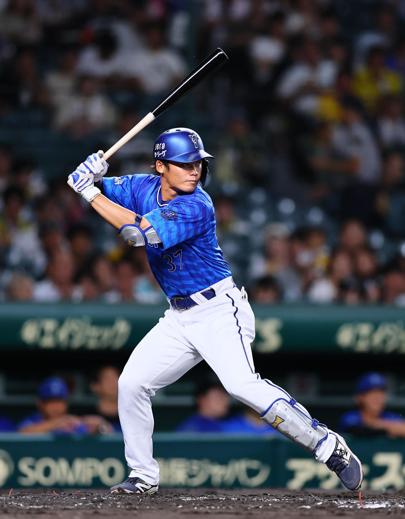 阪神対DeNA　打撃フォームDeNA加藤撮影・藤尾明華）